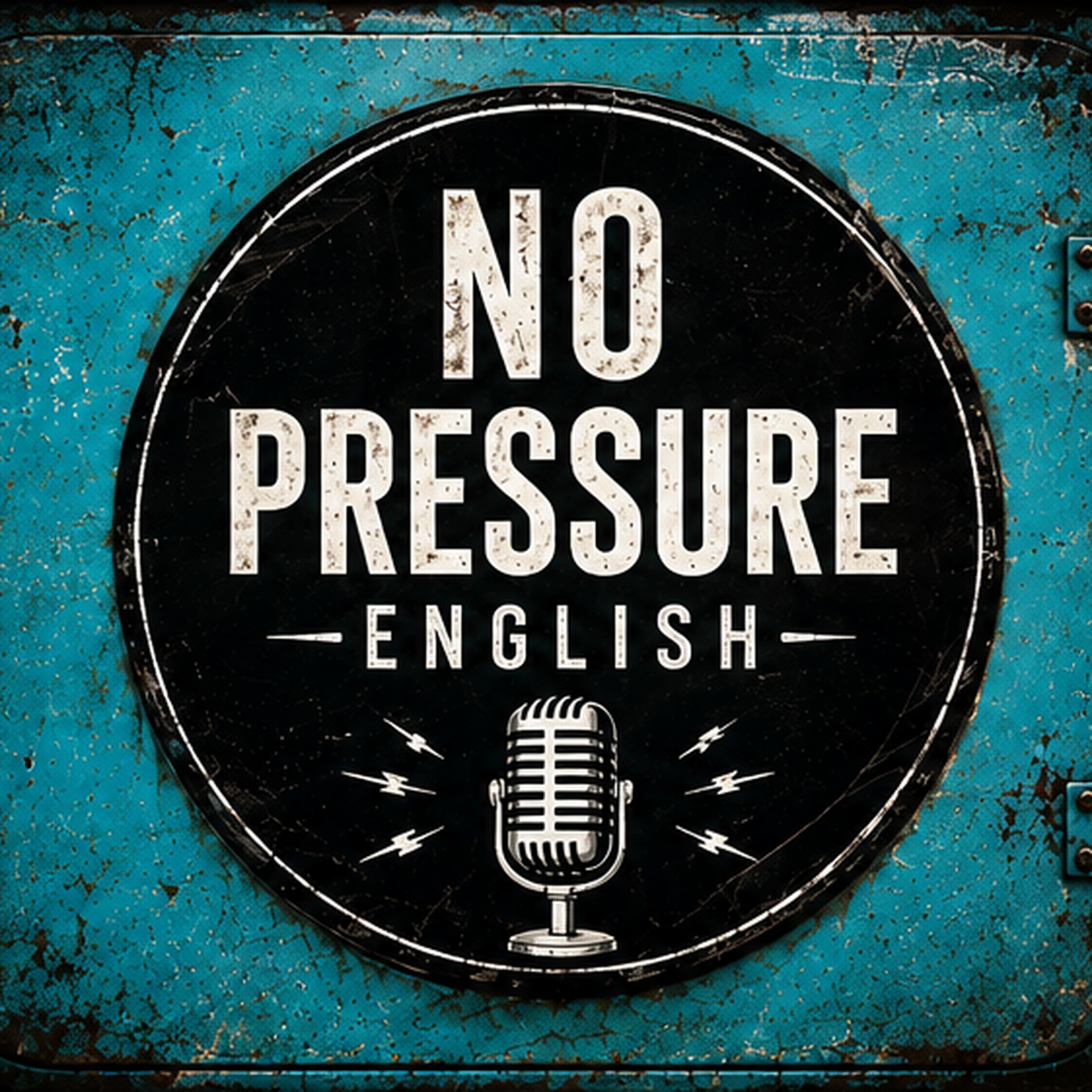 No Pressure English podcast artwork